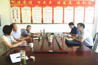 胡恩彪到蒙城县辛集社区调研扶贫...